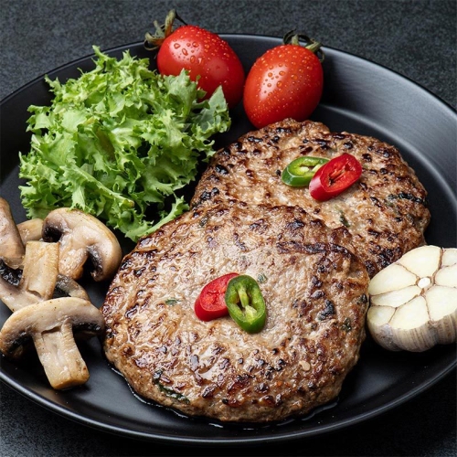 자연맛남 전주 블랙라벨 수제 한돈 육즙 떡갈비 120g (5개)_이미지