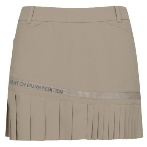 마스터바니에디션 믹스 플리츠 메쉬 블록 큐롯 스커트 421D2PC001 (BG, 베이지)_이미지