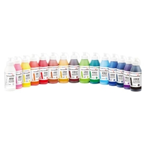종이나라 비비드 아크릴물감 세트 220ml (15색)_이미지