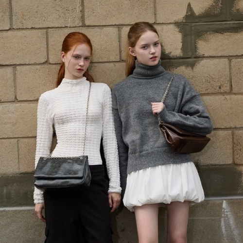 랩 스타필드 수원 LAP WRINKLE CHAIN BAG AQ7AB813_이미지