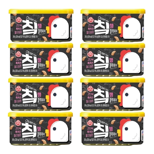 오뚜기 칰햄 블랙페퍼 200g (8개)_이미지