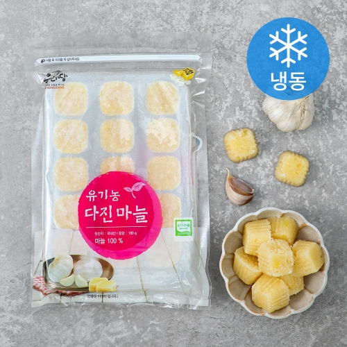 웰팜넷 유기농 다진마늘 180g (1개)_이미지