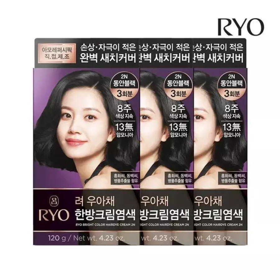 려 우아채 멋내기 새치크림 (3개)_이미지