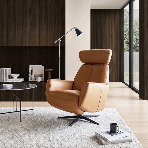 까사미아 뉴눕체 천연가죽 리클라이너 1인용