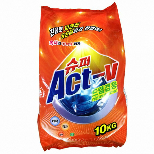 해동 슈퍼 액티브 세탁세제 10kg (2개)_이미지