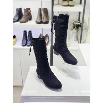 세레스 세이브존03 여성 여름 패션 셔링 논슬립 미들 하프 마 부츠 3cm AQKRP22A E47530441