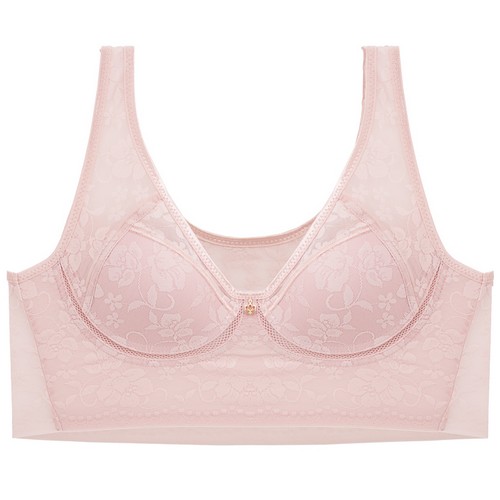 럭센스 레이스 메쉬라인 노와이어 풀컵 브라탑 LB9602_이미지