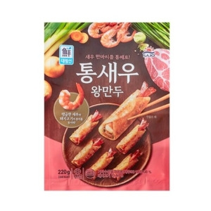 사조대림 대림선 통새우 왕만두 220g (20개)_이미지