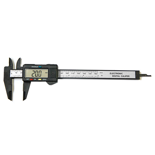 버니어 캘리퍼스 디지털 카본 색상랜덤 150mm_이미지