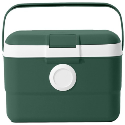 올리빙 도트 스트랩 아이스박스 모스그린 (9L)_이미지