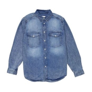 이자벨마랑 Tailly Flowy 데님 Shirt, Size 스몰 24PCH0102HB-B1H07H-LIGHT 블루 240589