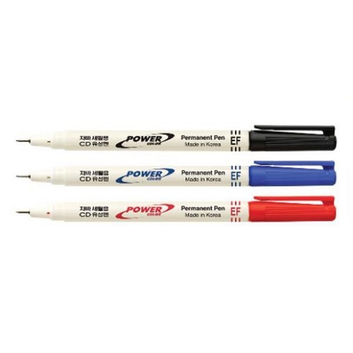 자바펜 세필 CD 유성펜 0.1mm (1개)