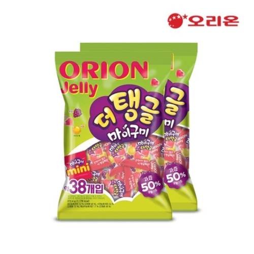 오리온 더 탱글 마이구미 372g (2개)