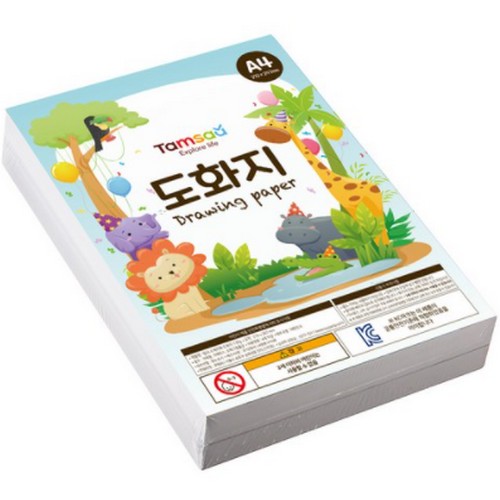 쿠팡 탐사 스케치북 도화지 A4 130g (250매)