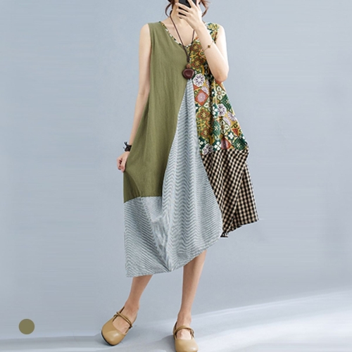 화세 엔틱네츄럴패치원피스_HB5MOP109C