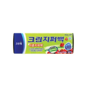 크린랲 크린 이중지퍼백 15x10cm (미니) 20매이미지입니다. 누르면 해당 게시물로 새창이동합니다.