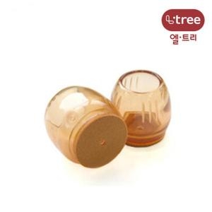 투명의자캡 원형 30mm 4개
