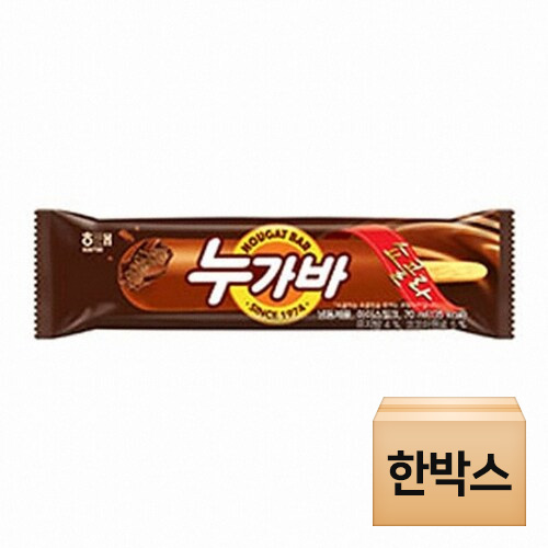 해태제과 누가바 쇼콜라 70ml (40개)