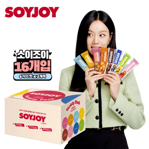 동아오츠카 소이조이 8종 버라이어티팩 16개입이미지입니다. 누르면 해당 게시물로 새창이동합니다.