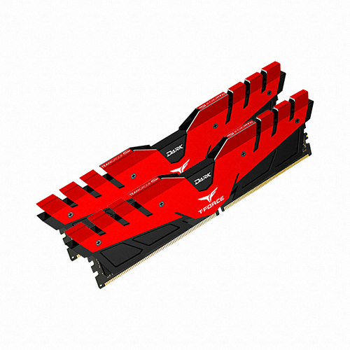 TeamGroup T-Force DDR4-3200 CL16 DARK Red 패키지 (32GB(16Gx2))_이미지