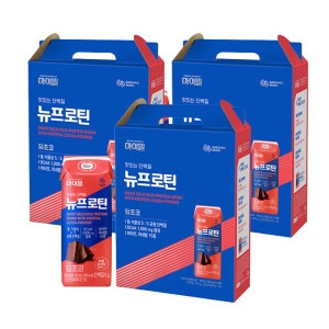 웰라이프 마이밀 마시는 뉴프로틴 딥초코 16팩 3박스