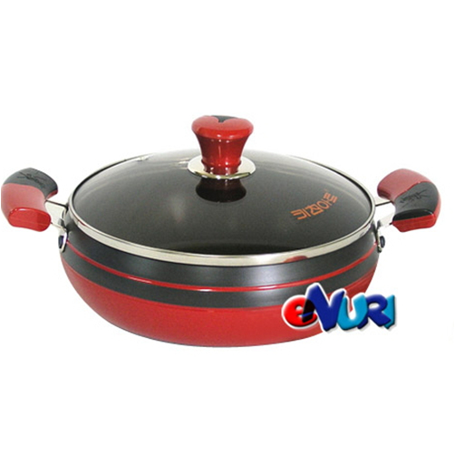 키친아트 신비 투톤 경질 전골냄비 (26cm)_이미지