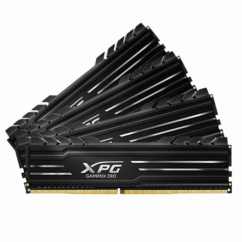 ADATA DDR4-2400 CL16 GAMMIX D10 블랙 패키지 (32GB(8Gx4))_이미지