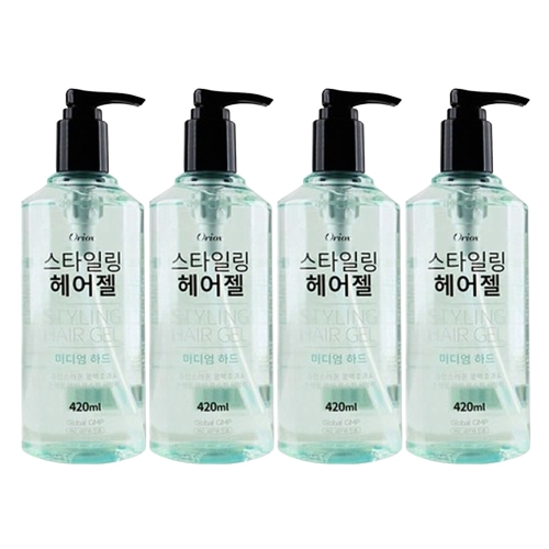 오릭스 스타일링 헤어젤 420ml (4개)