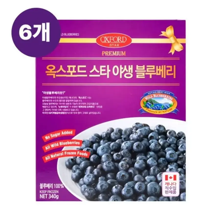 스타 야생 블루베리 340g