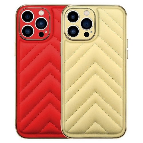 아이폰13 프로 맥스 프리미어 마몽드 골드라인 가죽 케이스