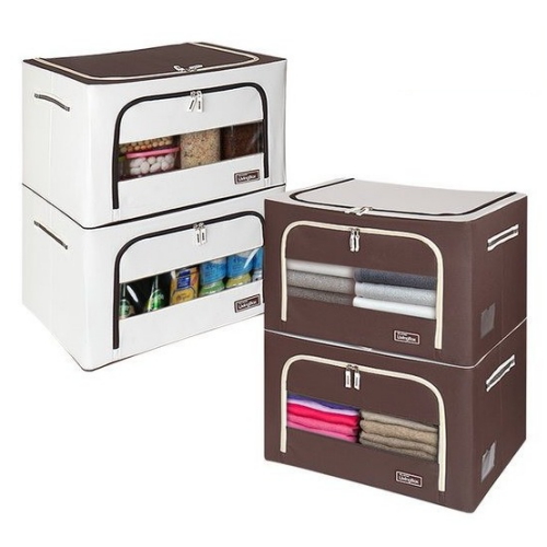 씨엔디상사 벨라홈 프리미엄 대용량 리빙박스 66L (2개)_이미지