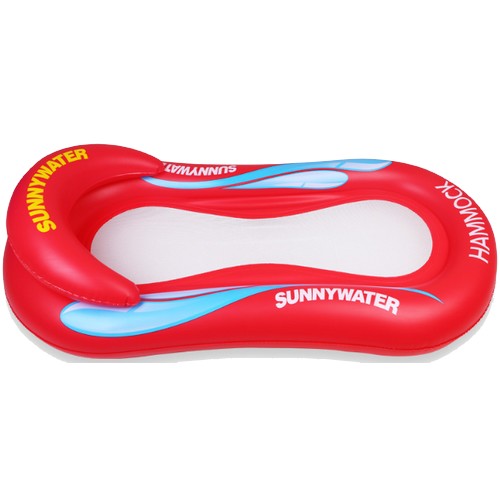 케이에스몰 써니워터 특대형 해먹튜브 레드_이미지