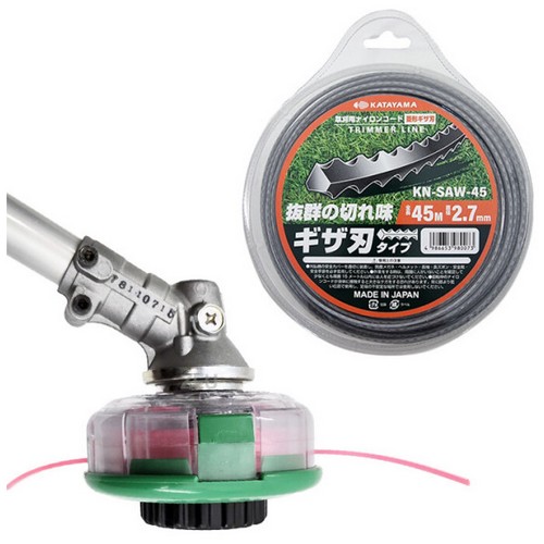 DJ-2022 + 카타야마 톱니형 리필줄날 2.7mm x 45m
