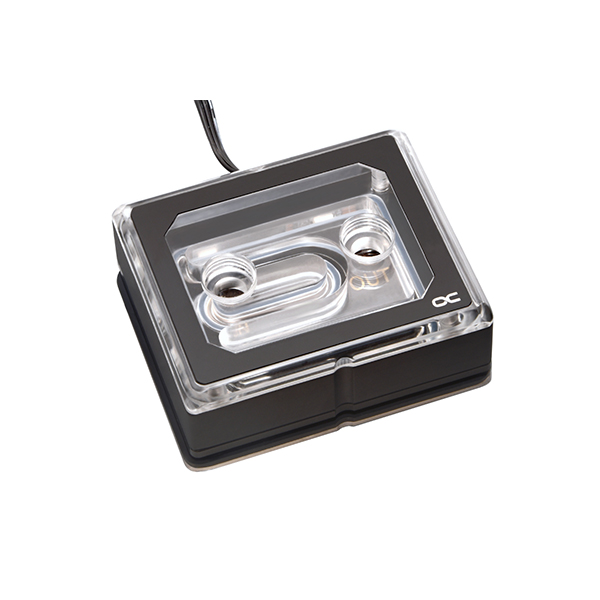 ALPHACOOL Eisblock XPX Aurora Pro 워터블럭 (아크릴 블랙)_이미지