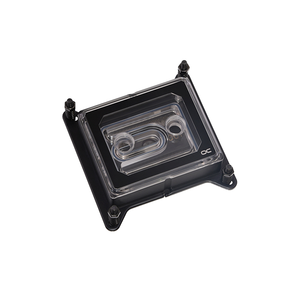 ALPHACOOL Eisblock XPX Aurora Pro 워터블럭 (아크릴 블랙)_이미지