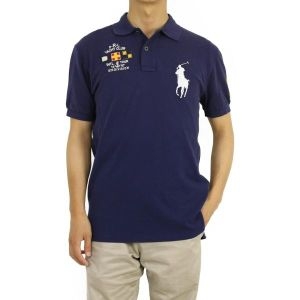 �����η� ���� Polo Lauren Mens bigguponiSignal Flag Yacht Club Shirt 0105566 paral..