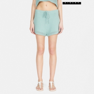 SISLEY 니트 숏 팬츠 3S_101TM9002_이미지