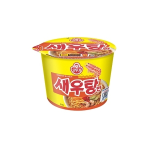 새우탕 컵라면 3개