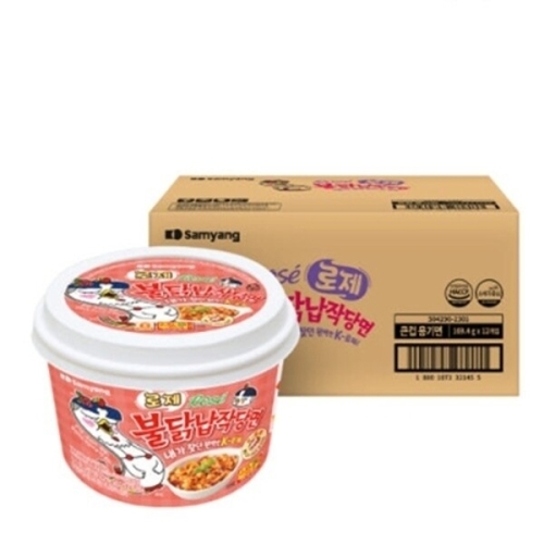 삼양식품 로제 불닭납작당면 169g (24개)_이미지