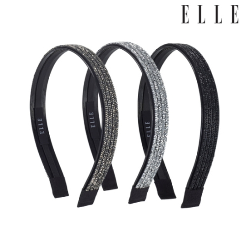 엘르 헤어 데일리 포인트 큐빅 헤어밴드 ELHB011