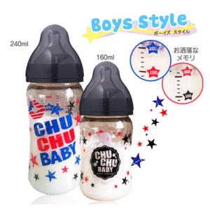 쭈쭈베이비 마마카와 PPSU 와이드 젖병 240ml girl