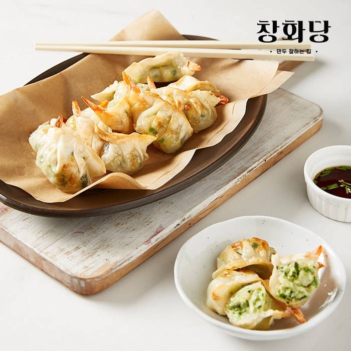 디에스푸드시스템 납작고기왕군만두 500g 1팩_이미지