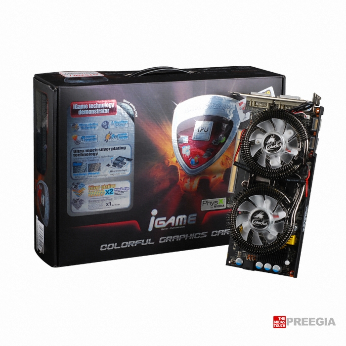 COLORFUL ������ GTS250 iGAME 512MB