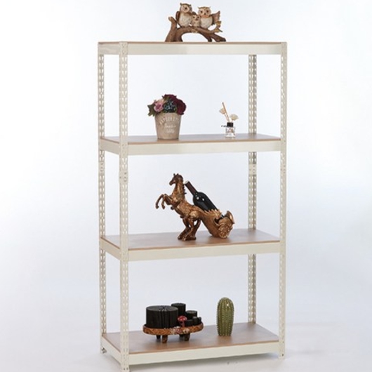 피피랙 피피랙플러스 4단 무볼트 무소음 조립식 앵글선반 500x500 (150cm(높이))_이미지