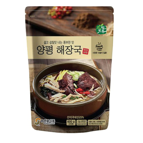 선봉식품 자연깃든 양평 해장국 600g (5개)_이미지