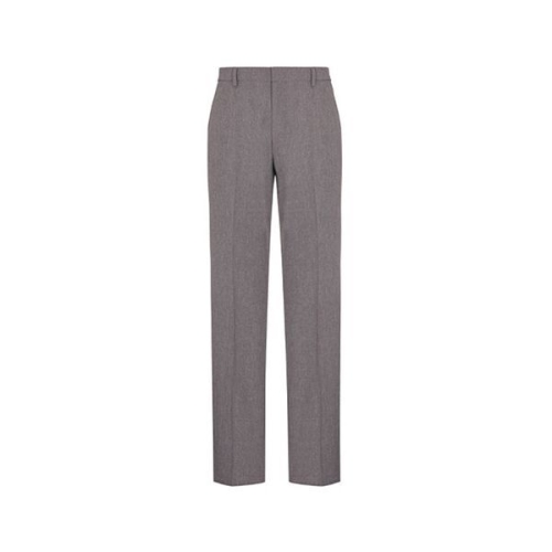 베이지 폴리 셋업 슬랙스 팬츠-A1PC2210789A