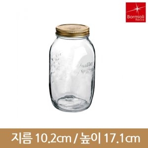 콰드로 밀폐유리병 1000ml 12개