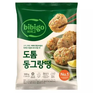 CJ제일제당 비비고 도톰 동그랑땡 560g (8개)