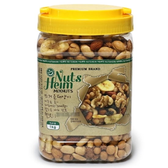 웰넛 너츠하임 믹스넛 그린 1kg (1개)_이미지