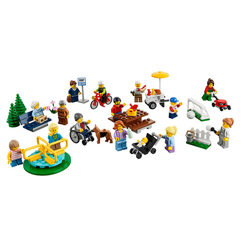레고 시티 즐거운 공원 시티피겨 팩 (60134) (일반구매)_이미지